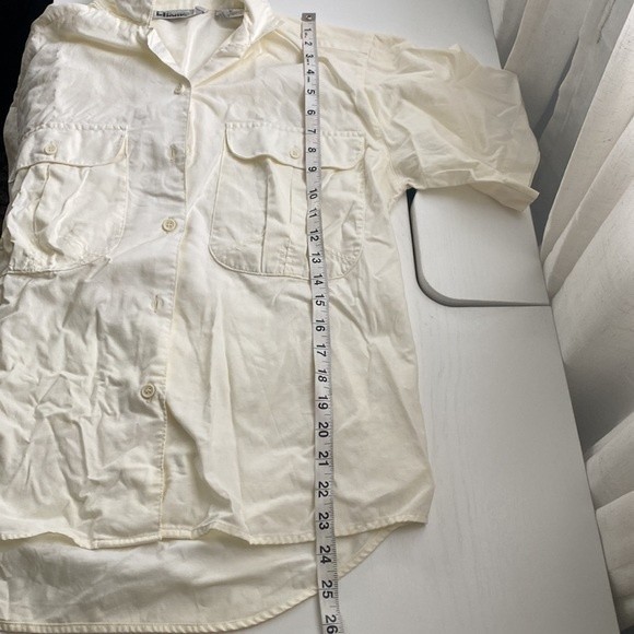 Vintage Cream Button Down Shirt - Picture 7 of 7